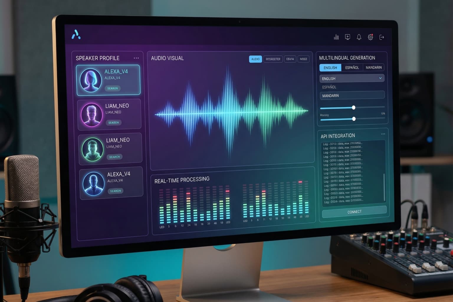 AI Voice Synthesis Engine