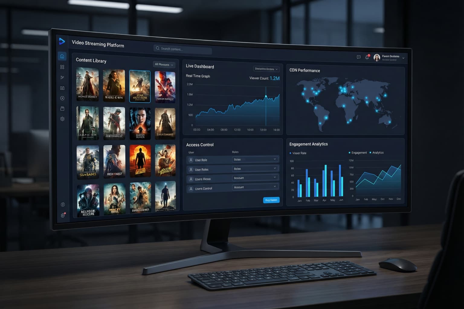 Enterprise Video Streaming Platform